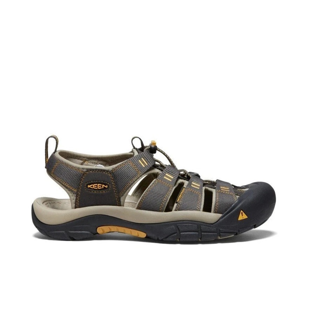 Mens Size 12- Keen Newport H2 Raven Aluminum Brown 1008399 Sandals Shoes Hiking